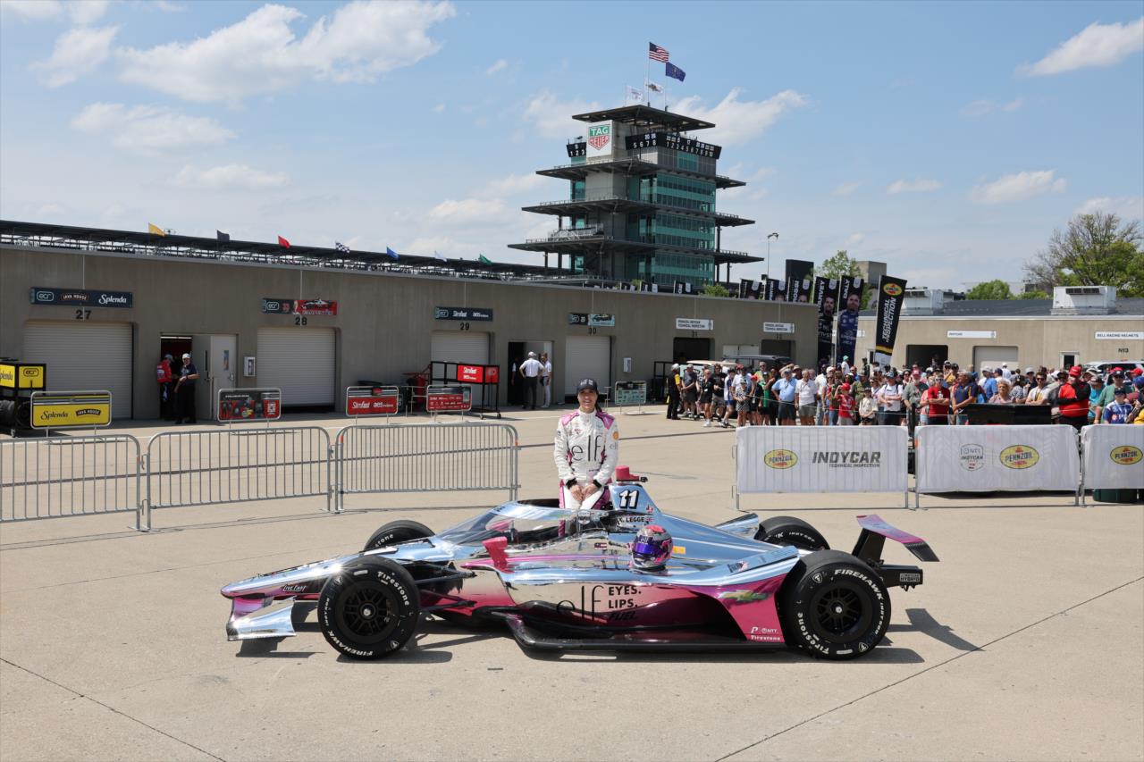 Katherine Legge - Indianapolis 500 Qualification Photo - By: Travis Hinkle -- Photo by: Travis Hinkle